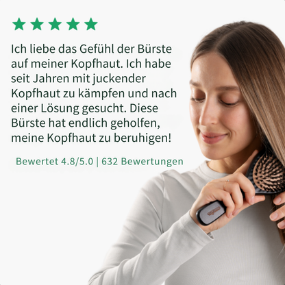 NoWash™- Haarpflegebürste I Sanfte Pflege ohne Shampoo