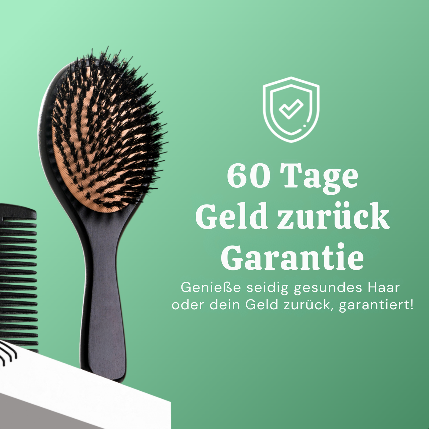 NoWash™- Haarpflegebürste I Sanfte Pflege ohne Shampoo